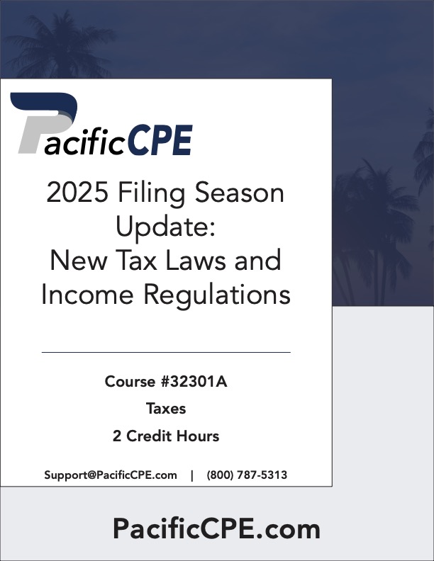 2026 Filing Season Income Tax Update: Part 1